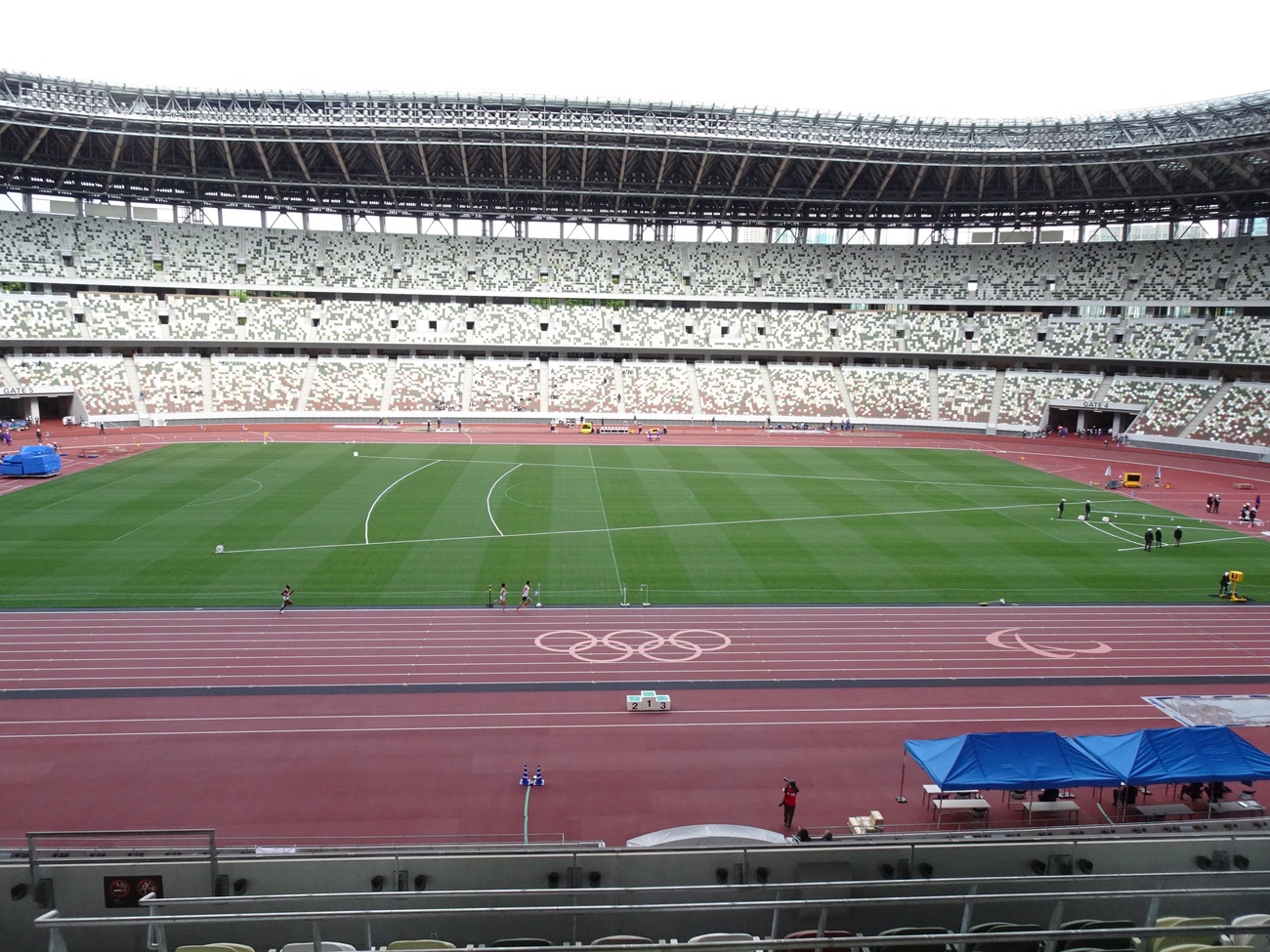 国立競技場VIPエリア&展望デッキツアーに行った - blog-RuinDig