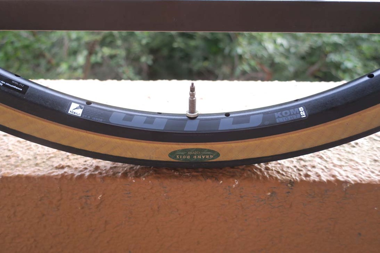 WTB KOM LIGHT i25 リム - 幅員5.5m未満をゆく
