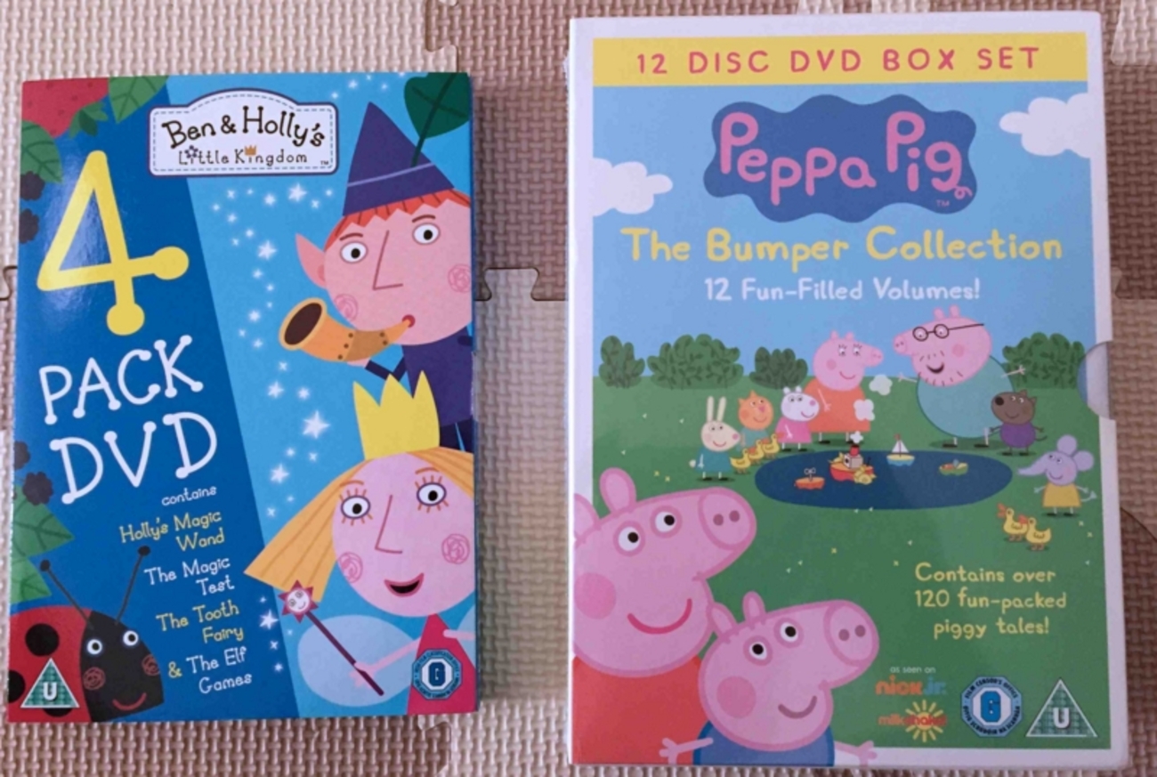 Peppa PigのDVDがイギリスamazonから届いた ! - 新米パパの子育て 