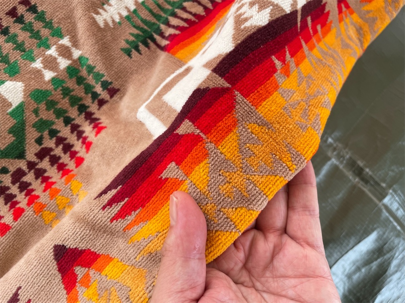 Pendleton Chief Joseph ウールブランケット ターコイズ（Pendleton 