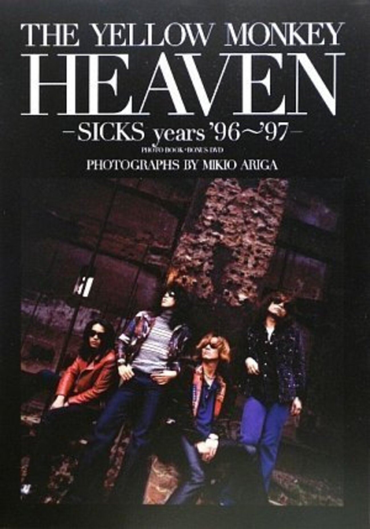 THE YELLOW MONKEY写真集6冊 THE YELLOW MONKEY SHADOWS AND LIGHT -Punch Drunkard Tour '98
