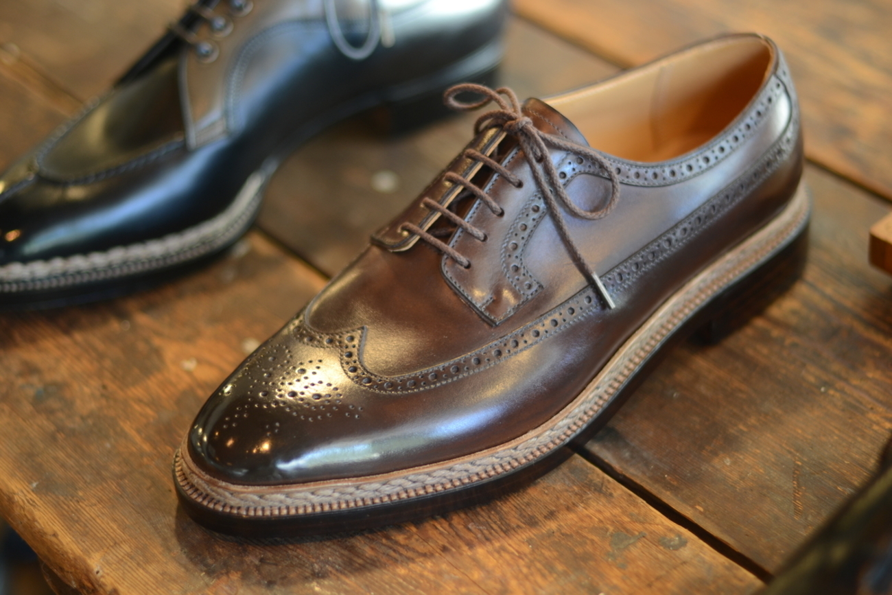 Sewn shoe-maker×RENDO のコラボレーションシューズ - そろそろ趣味 