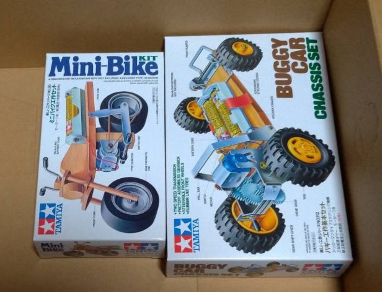 自作ホビーラジコン Unboxing A Vintage Kyosho Lazer ZX RC Buggy Kit 3146