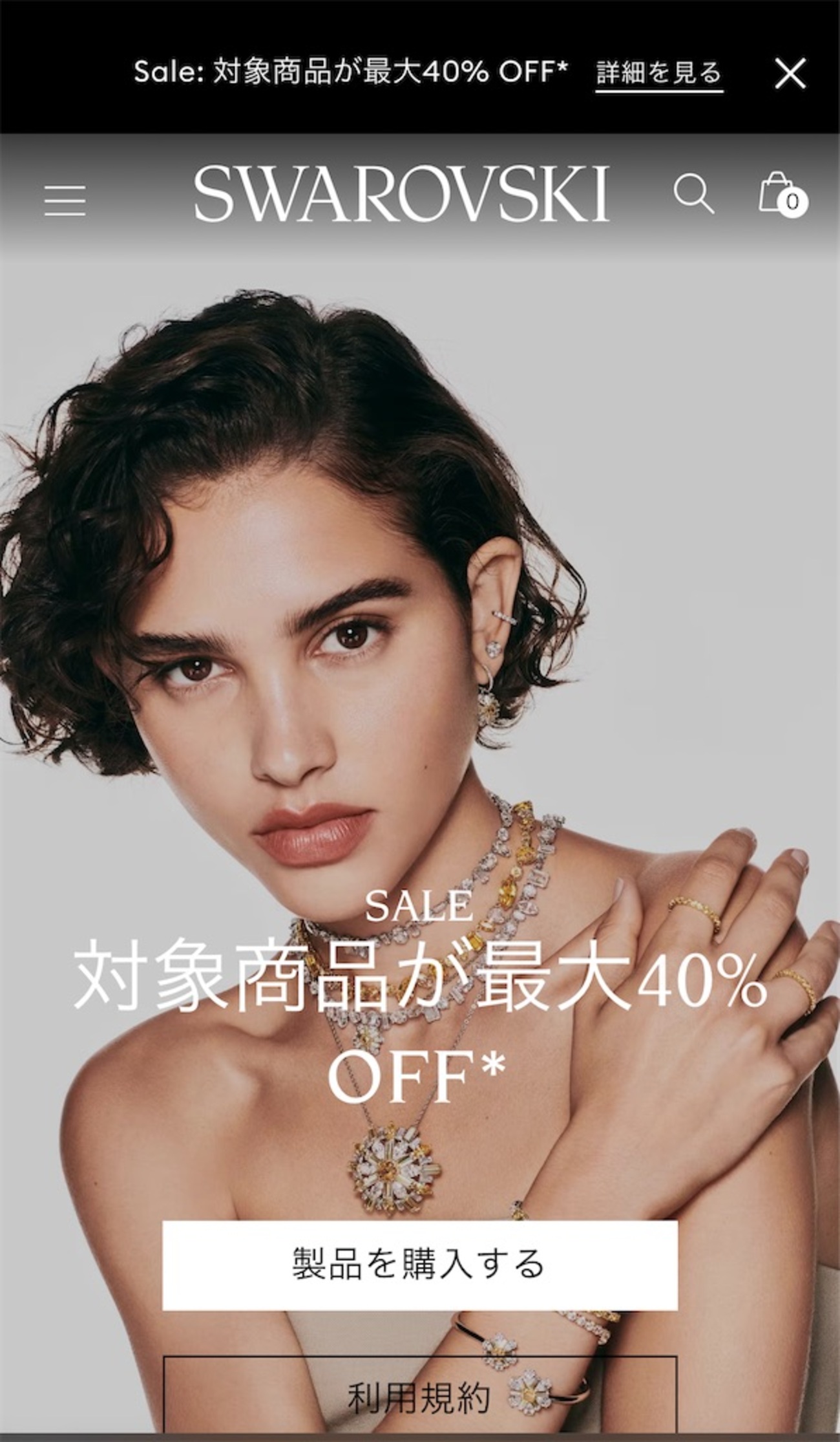 希少限定⭐Brahmin スワロフスキー☆ビジュー トップス 38 白