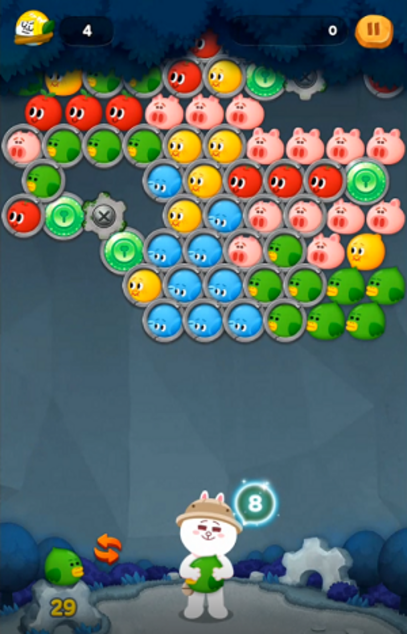 LINE バブル2』攻略・ステージ1106のコツ＆黄金・クリスタルクリア動画 - GAMER ONLINE