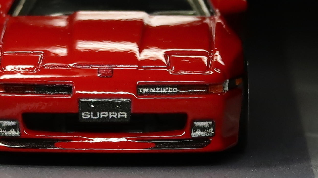 ミニカーレビュー】 Hotwheels Ronin Run II - `89 Toyota Supra (Red 