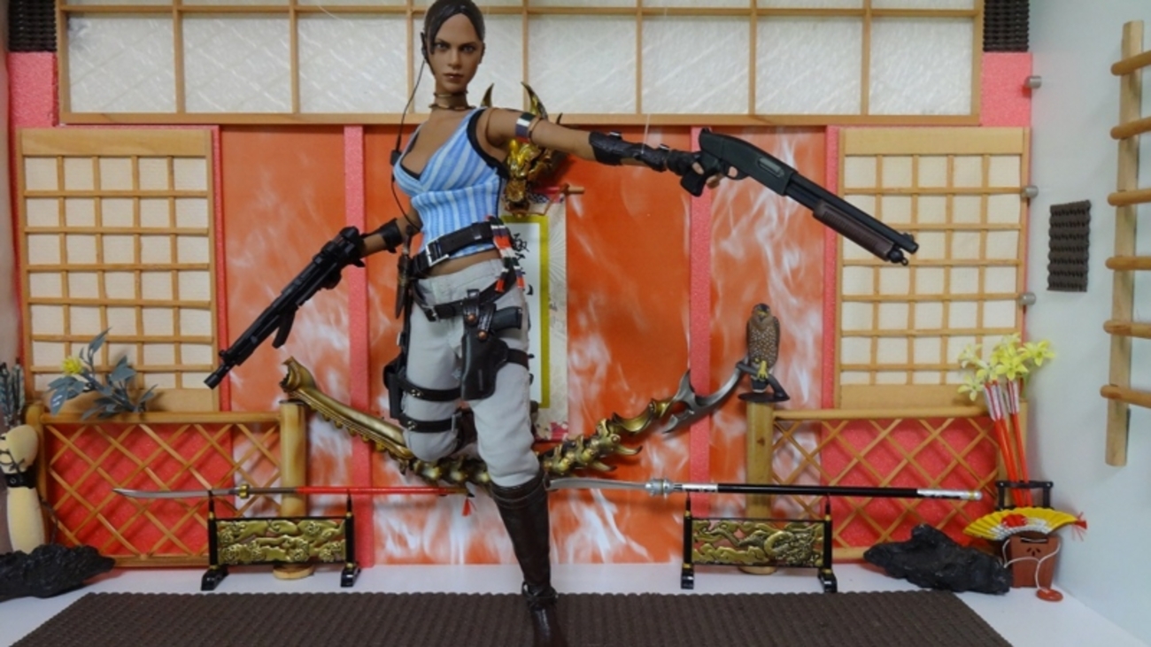 ホットトイズ 1/6 シェバ・アローマ　バイオハザード5 ビデオゲーム・マスターピース バイオハザード5 シェバ・アローマ