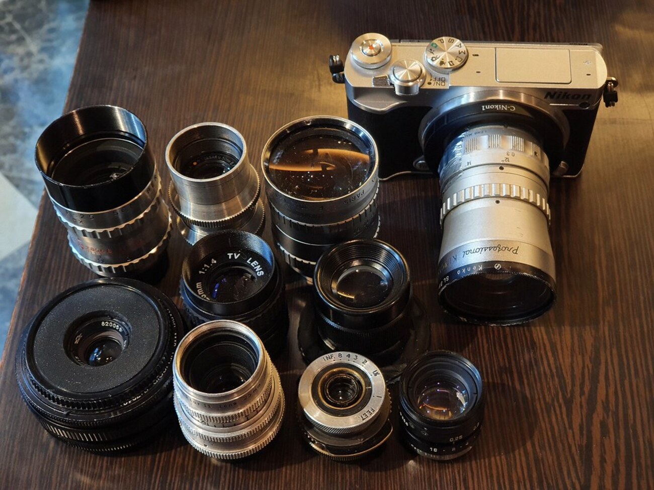 NIKON 1 J5とシネレンズ】Cマウント3本の個性を楽しむ【KINOTAR 12.5mm