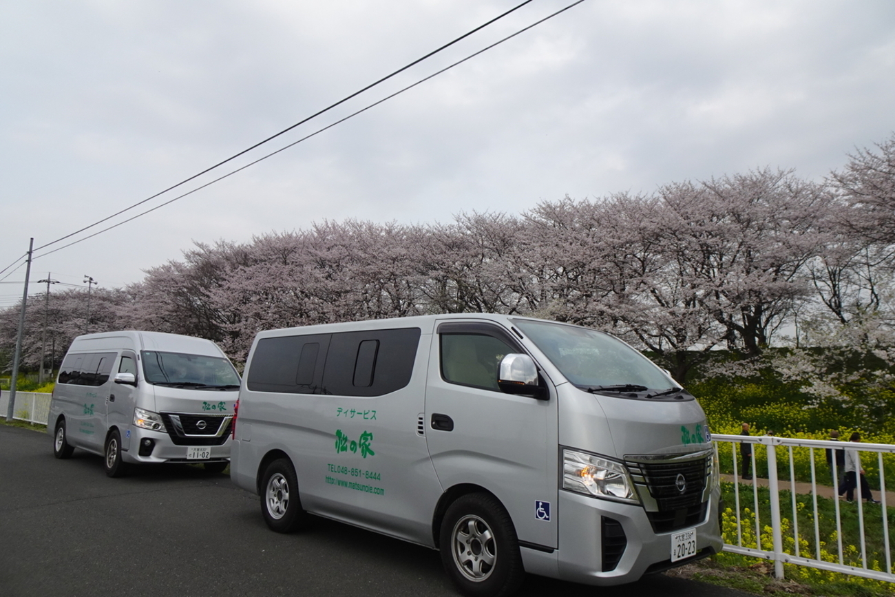 お花見ドライブ