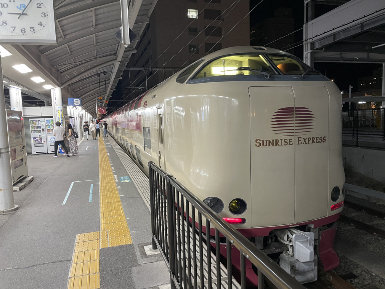 念願のサンライズ瀬戸A寝台個室シングルデラックス！最高の一夜を