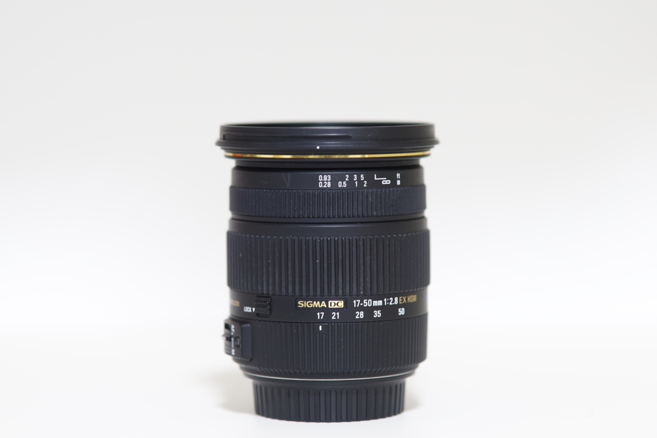 Sigma17-50mm F2.8 キャノン用 APS-C専用レンズ SIGMA 17-50 F2