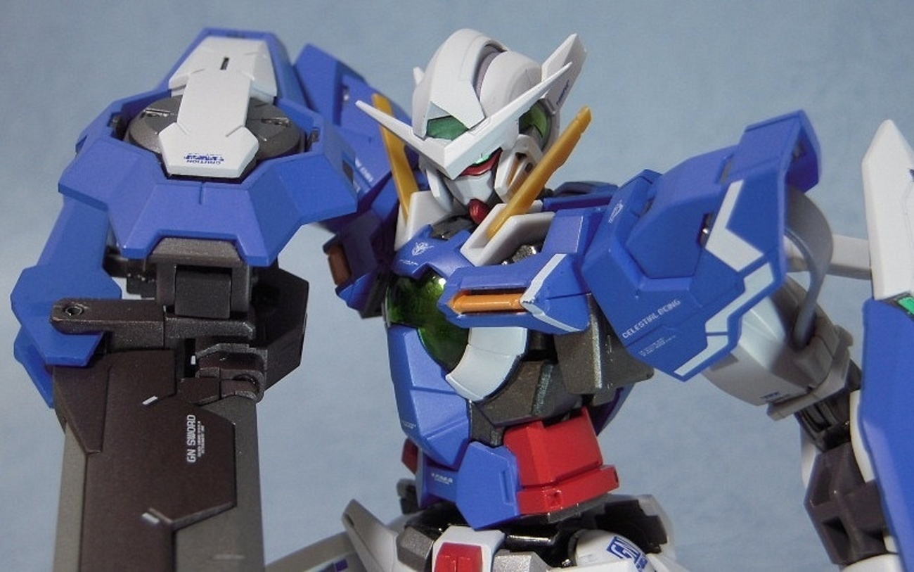 METAL BUILD ガンダムエクシア／エクシアリペアIII レビュー - なんか 