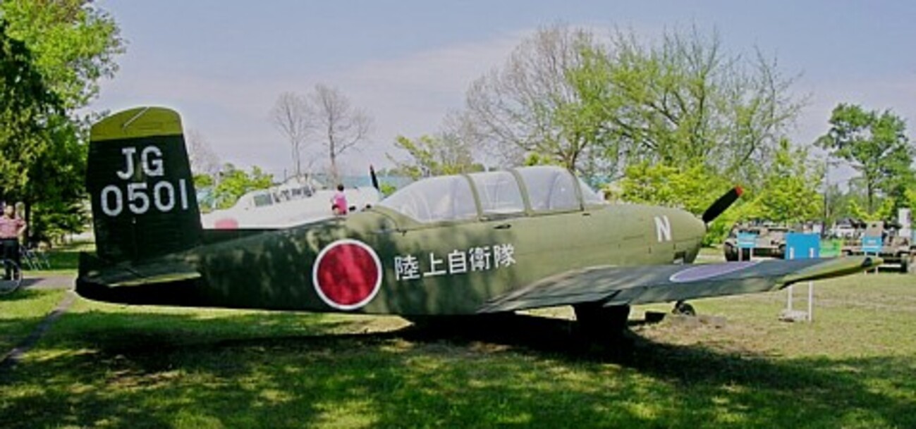 陸上自衛隊 T-34Aの展示機 - 用廃機ハンターが行く！