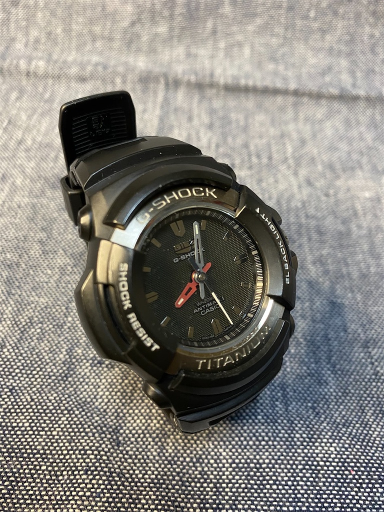 G-SHOCK GS-500の電池交換。 - カメラ屋元公式中の人 アオキのブログ