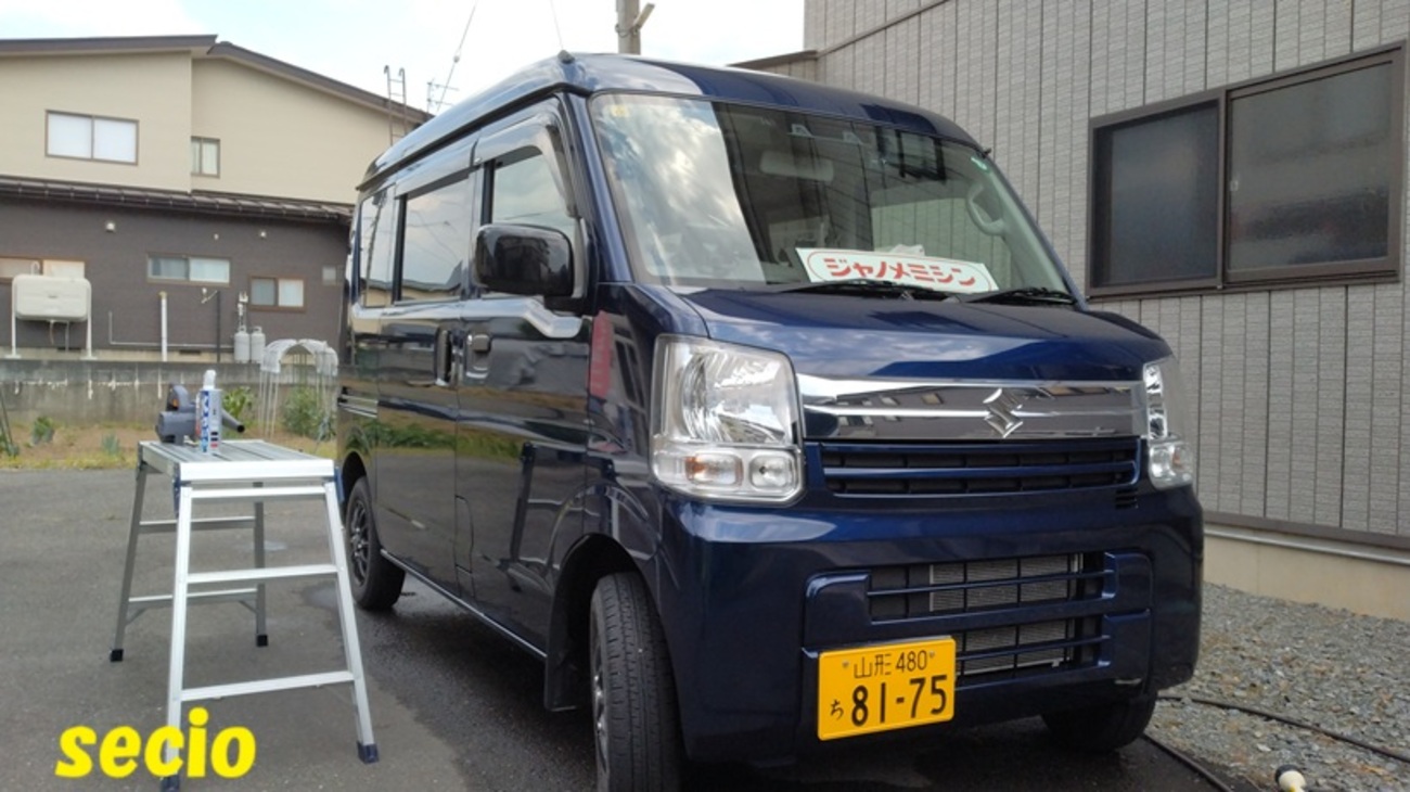 汗と水アカ一発：夏の洗車日記 - ダダのミシン屋日記