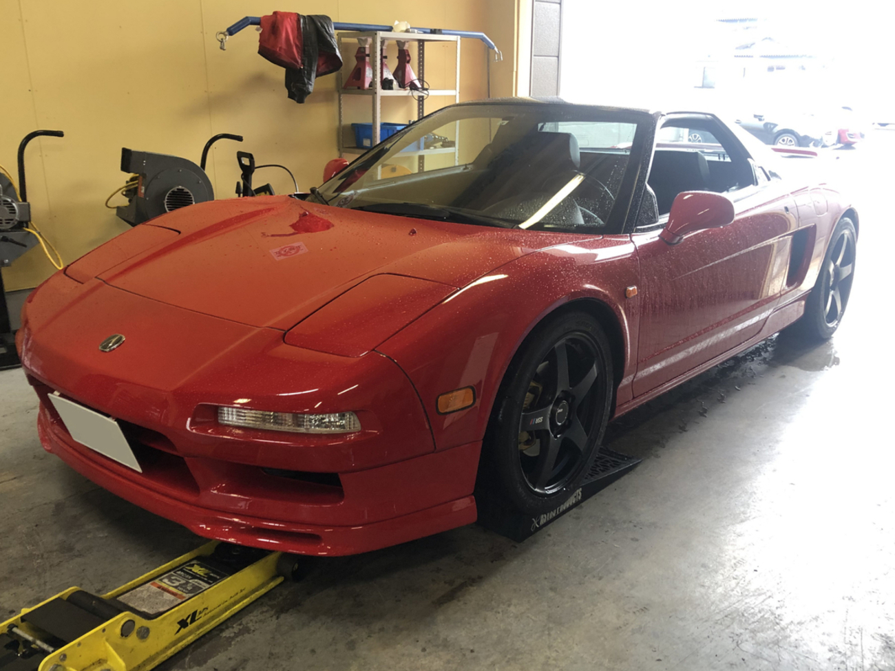 NSX SSR GTV01 純正フェンダー＆標準オフセット仕様で適正サイズを探す 