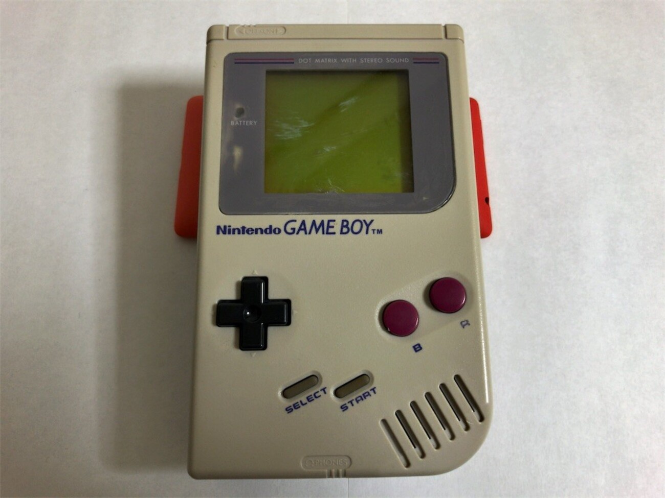 Nintendo 初代ゲームボーイブロス 使えん DMG-01ホワイト 本体 動作確認済