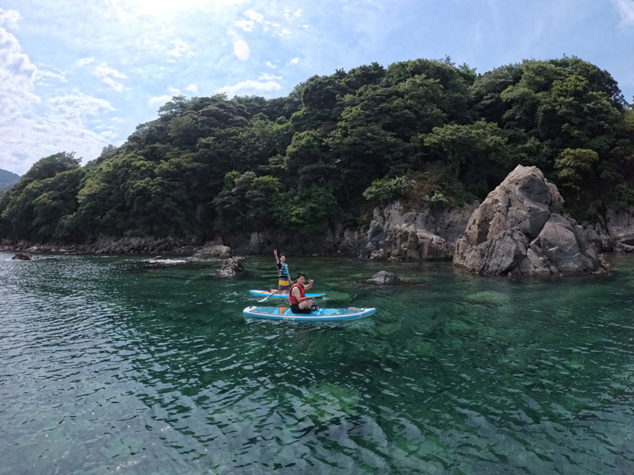 天気が悪くなる前に!