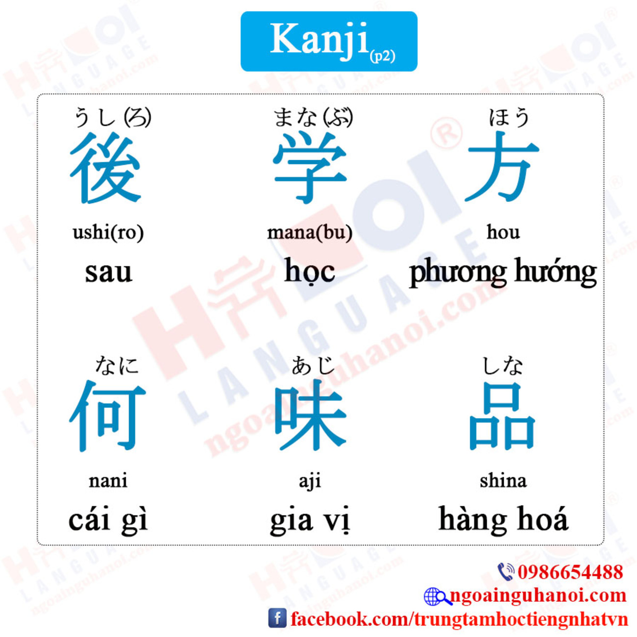 真奈 imouto.tv Từ vựng Kanji tiếng Nhật(p2) - TrungTamTiengNhat's blog