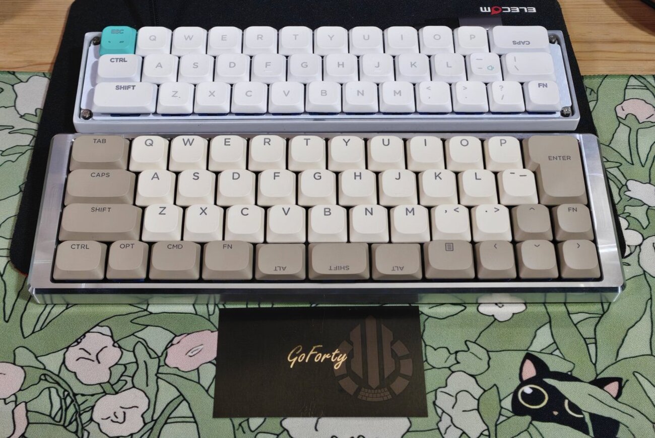 自作40%キーボード GoForty v2 JP がとても満足度高い件 - わーいのまとめ