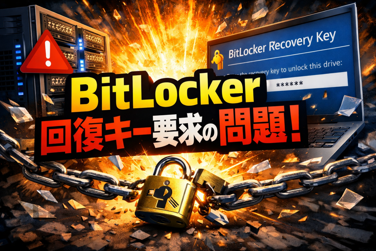 Microsoft、4月のセキュリティ更新（KB5082063）で一部サーバーが一時的にBitLocker回復キーを要求する問題──影響範囲と ...