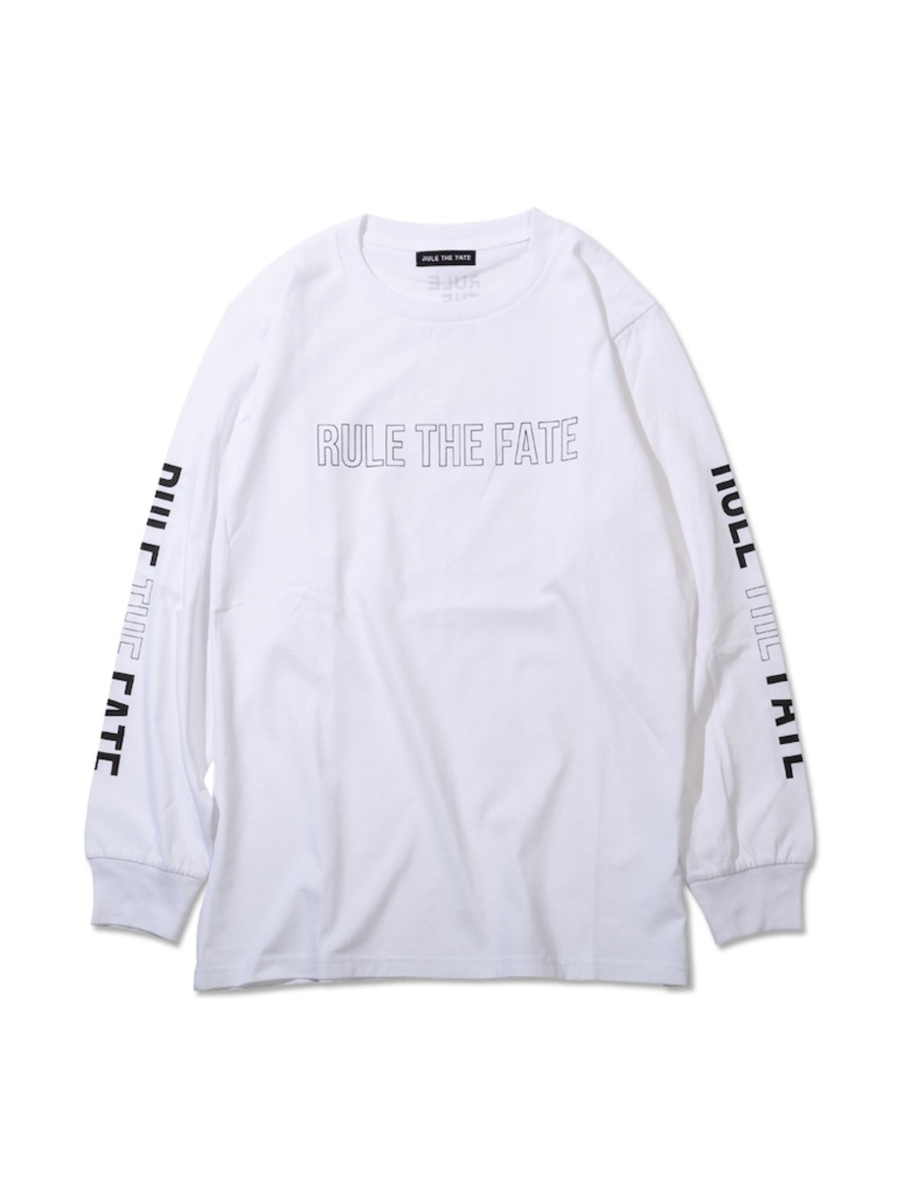 マイファスteru着用ロングスリーブTシャツ[ブランド名:RULE THE FATE 