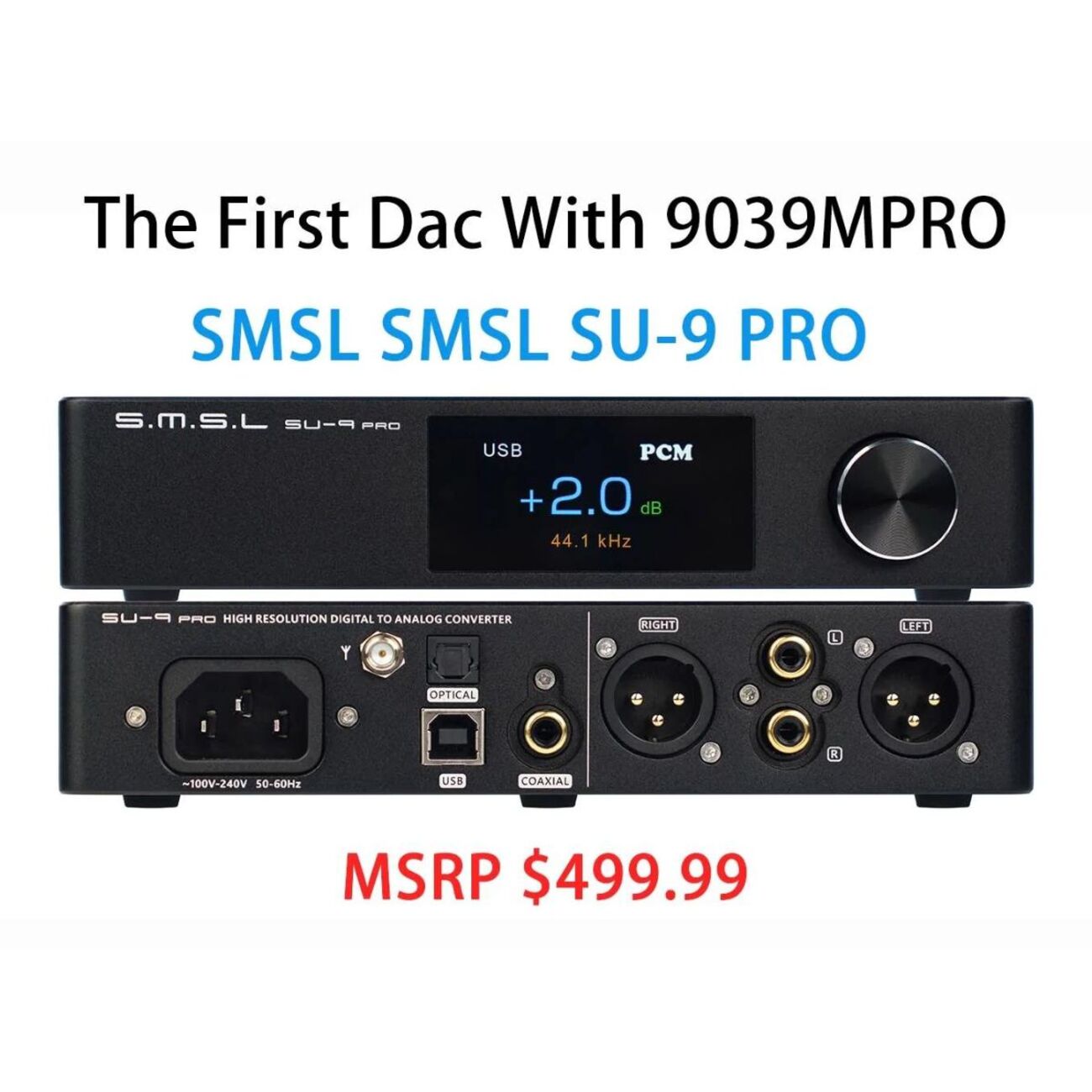 HiFiGOニュース】最新のSMSL SU9 ProでSU9を超える7つの新 