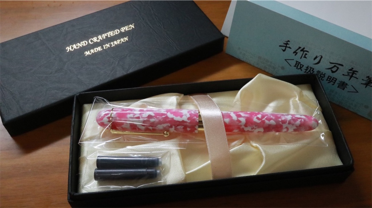 ブングボックス　大西製作所　螺鈿桜・桜吹雪万年筆 ブングボックス 大西製作所 螺鈿桜・桜吹雪万年筆 ブングボックス 大西