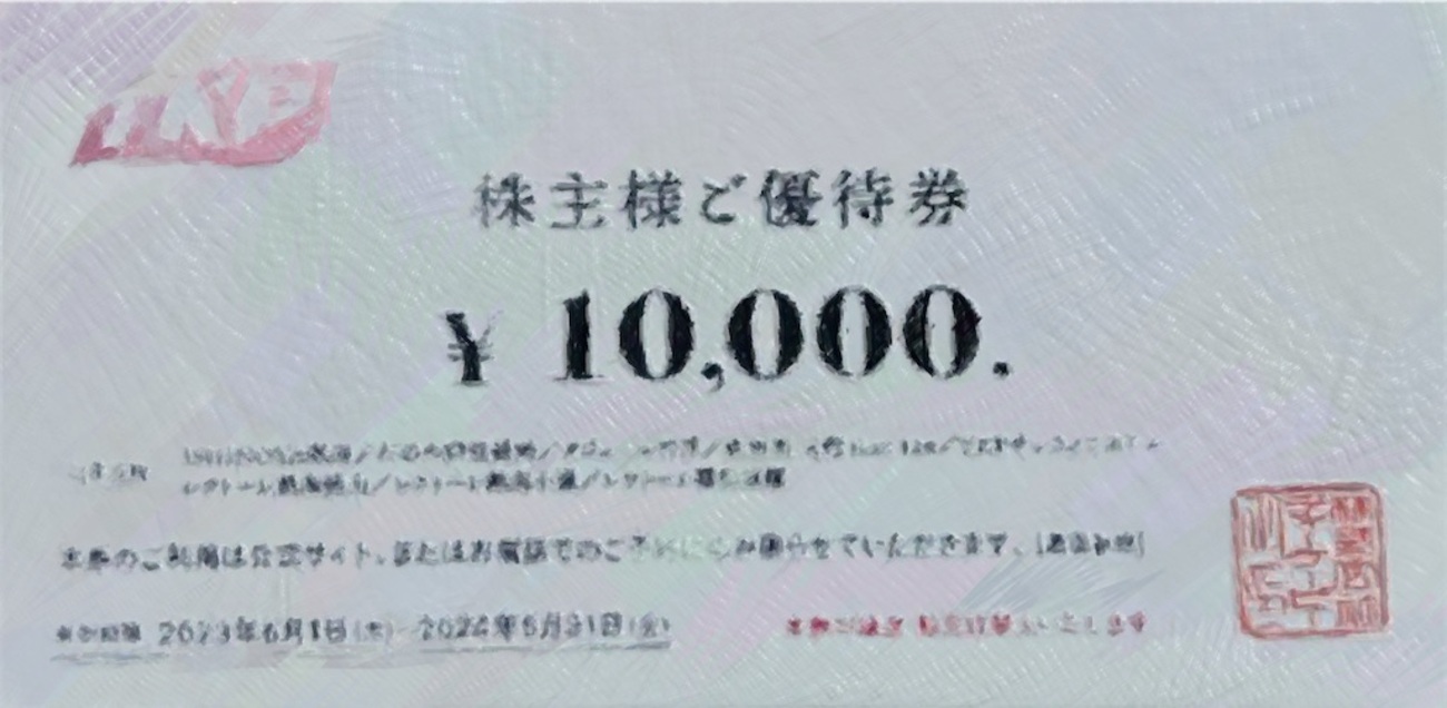 100000円 TKP 株主様ご優待券 40000円分 株式会社ティーケーピーTKP 
