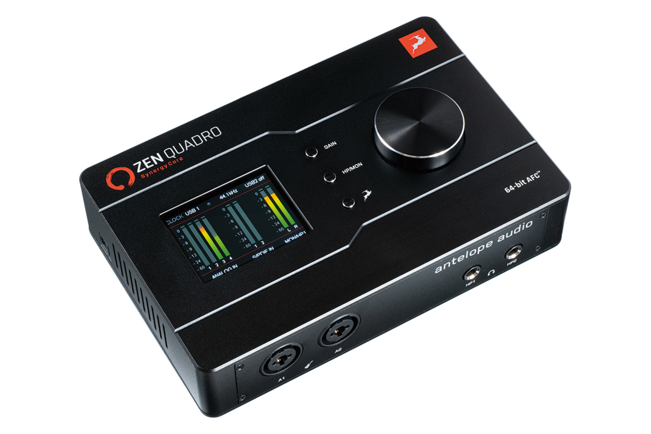 ANTELOPE AUDIOの最新オーディオインターフェースZen Quadro Synergy 