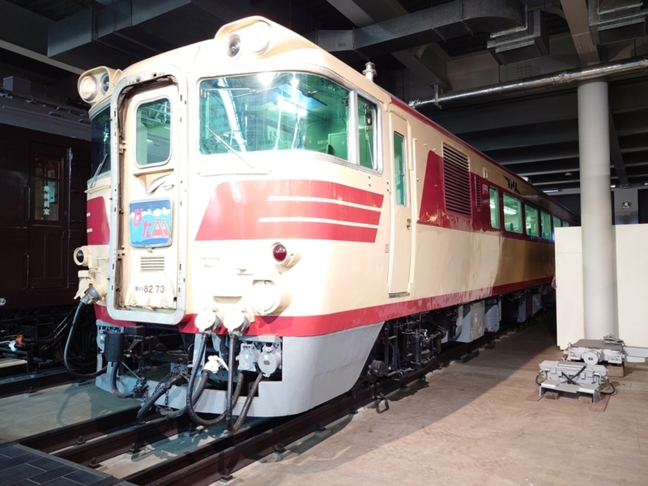 【保存車】キハ82 73 名古屋市港区 - ばんの鉄道いろいろめぐり
