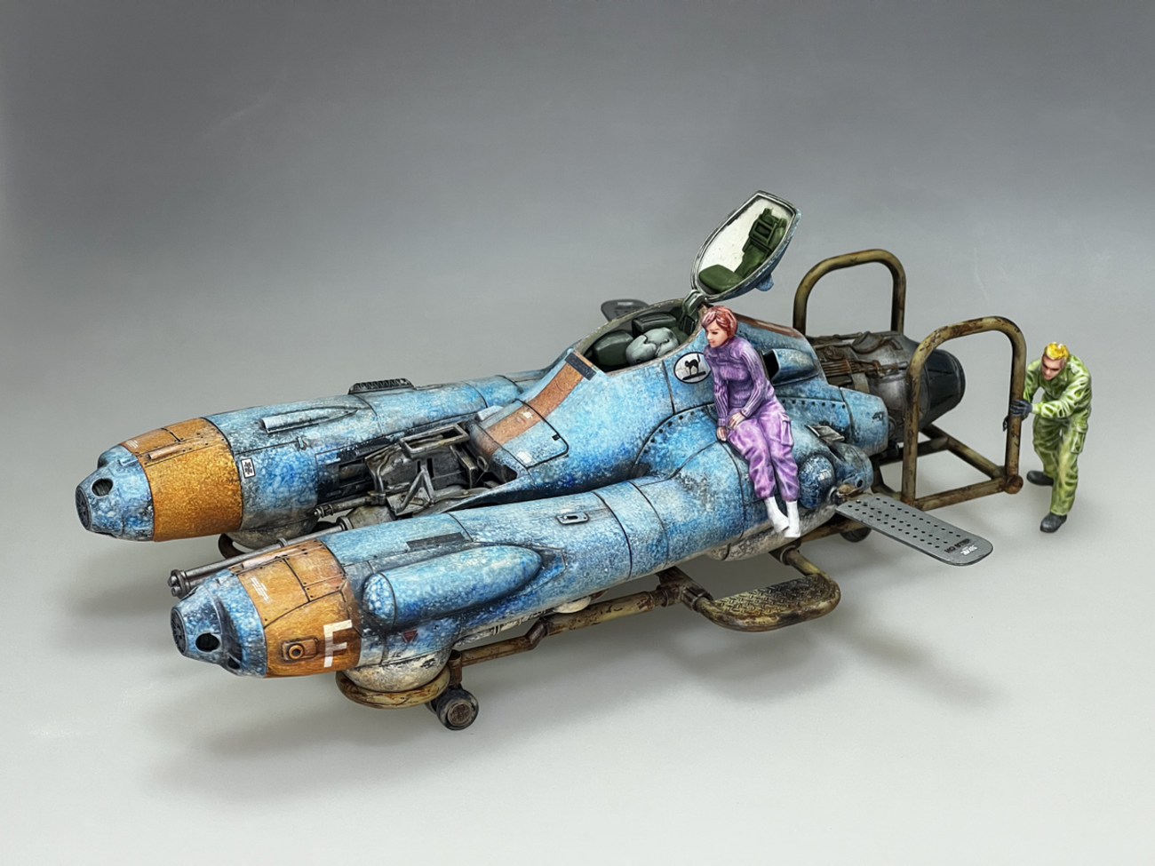 PLAMAX1/35ファルケ製作完成 Falke paint and build - digital