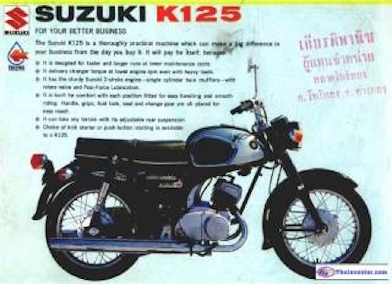 日本とタイのK125のモデル分け考察 2019改良版 - エステン・オモラシの 