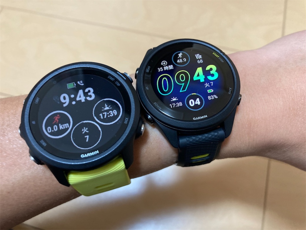Garmin265用液晶保護フィルム 近しい