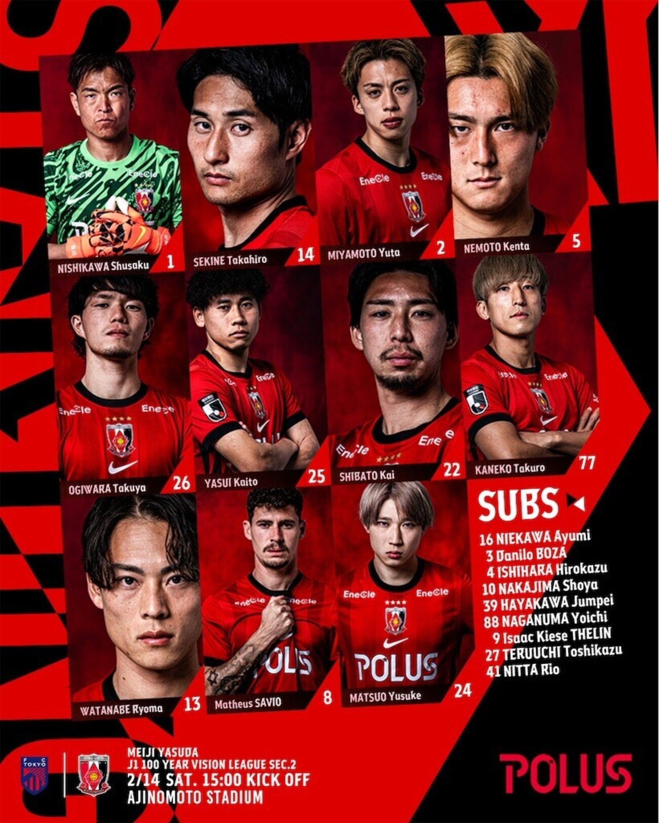 2026 J1百年構想リーグ FC東京 1-1(PK 5-3)浦和レッズ - ほらほら 