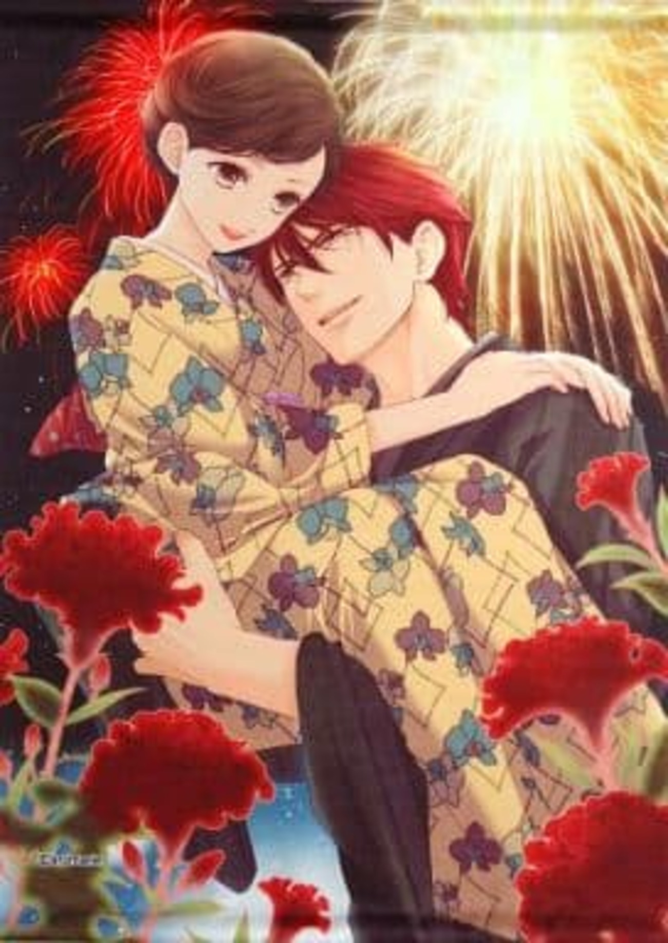今斯波純一＆野宮百合子 B2タペストリー 「蝶の毒 華の鎖」にとんでも 