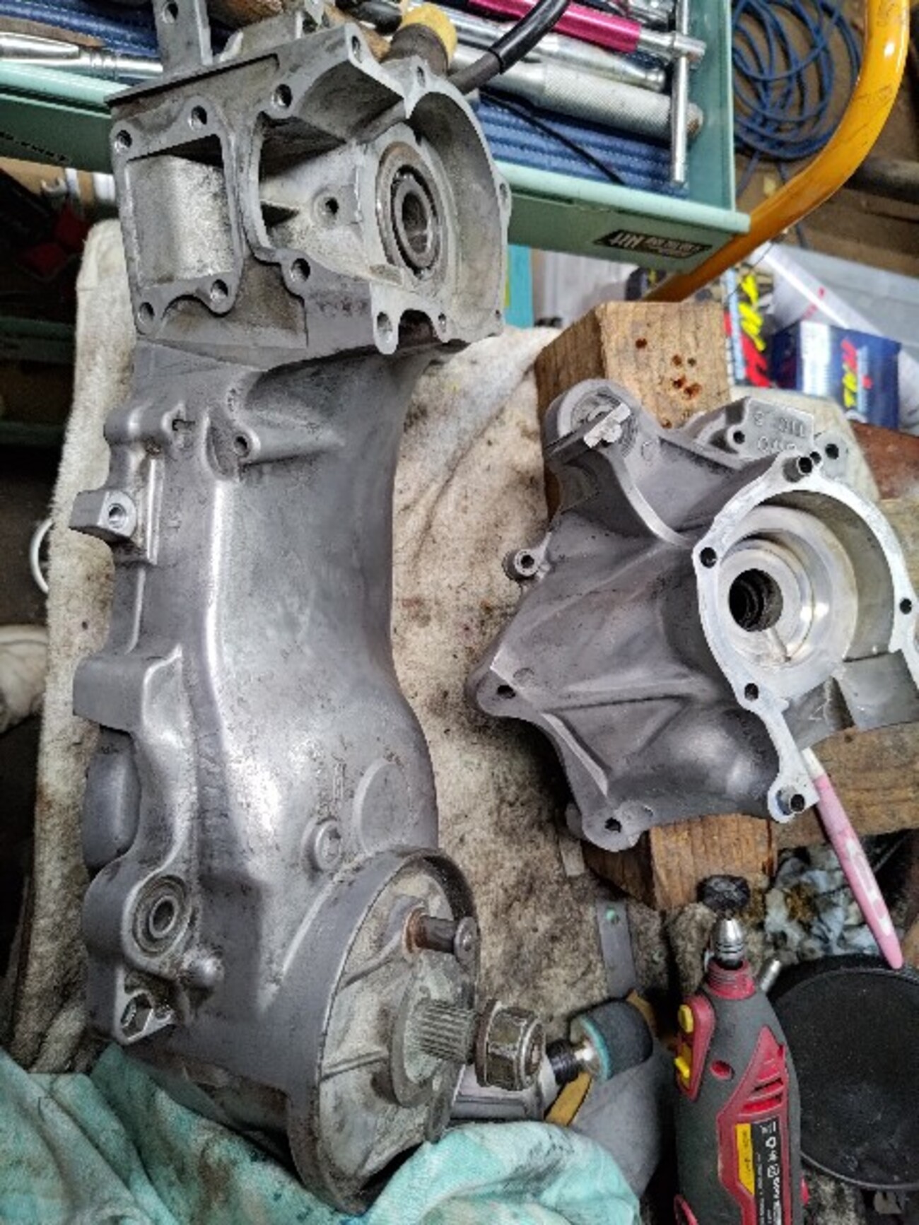 AF18 Dio 120cc化 #1 エンジン編 - Barn works整備記録