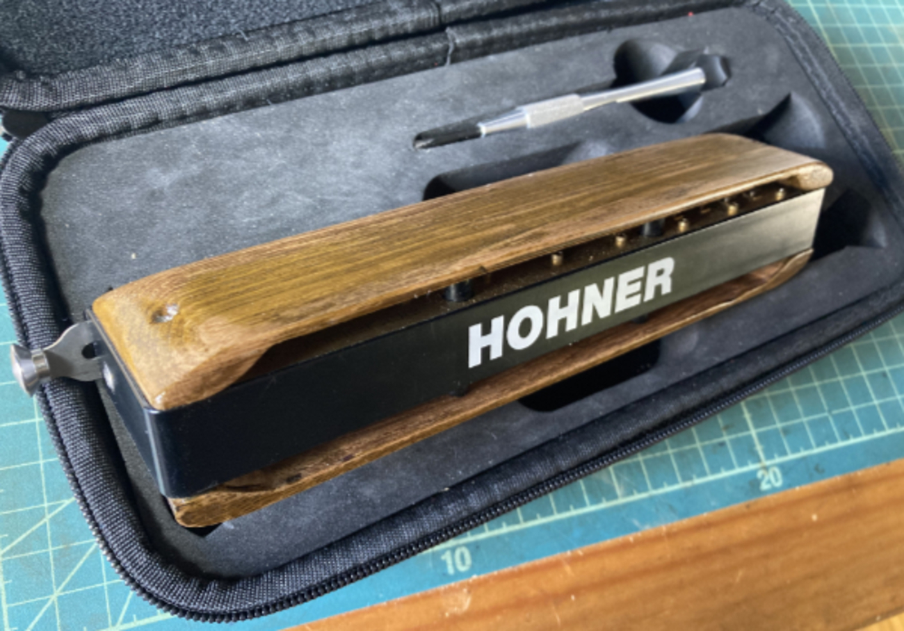 HOHNER ホーナー SUPER64X 持ち運ぼ クロマチックハーモニカ FW