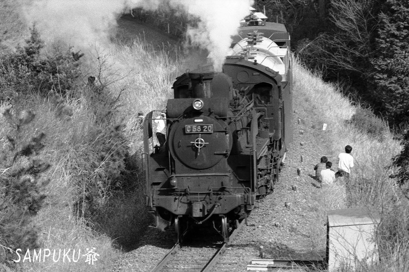 C58 20再び - ただいま鉄道写真スキャン中