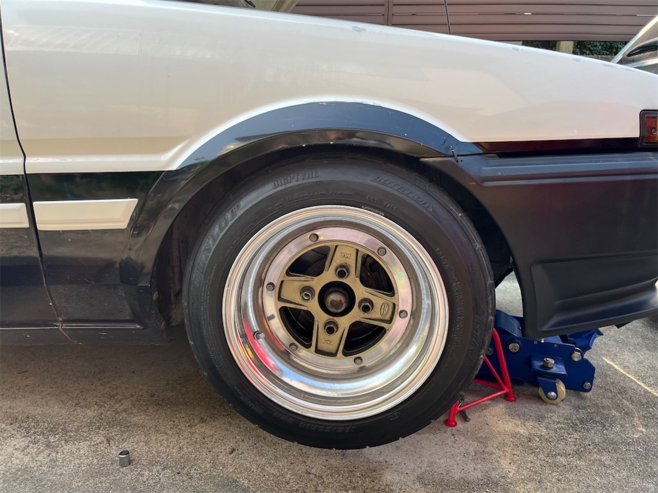 AE86 足廻り コイルスプリングの交換 - もとかんの部屋
