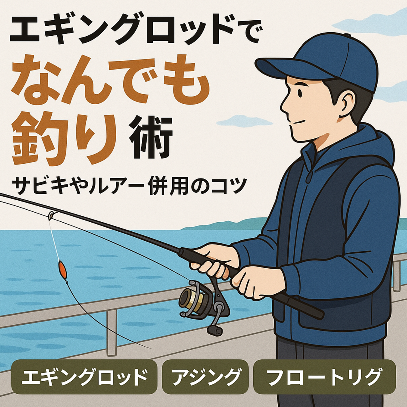 万能ロッドの魅力 - 釣り初心者のための入門ブログ｜だりおっさんの実釣記
