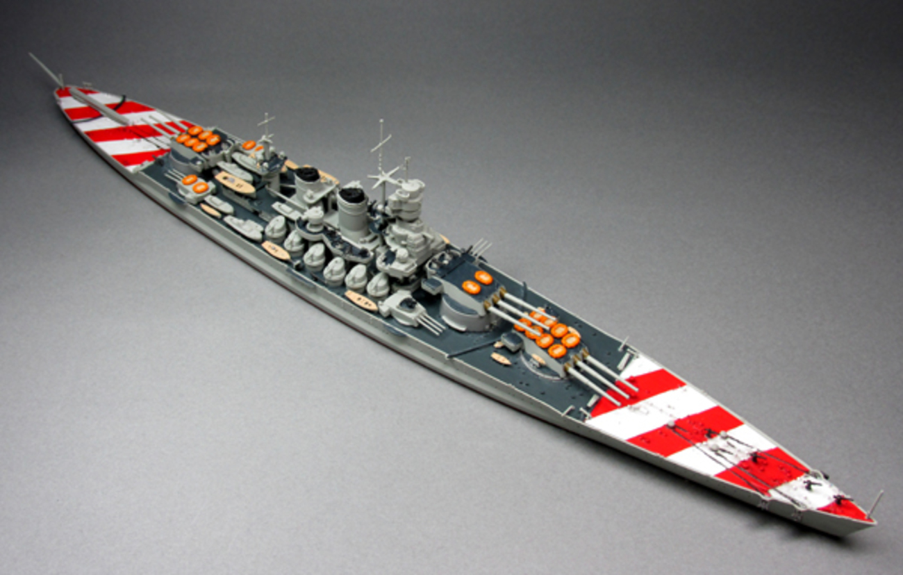 1/700 ヴィットリオ・ヴェネト級戦艦 リットリオ 1941レビュー