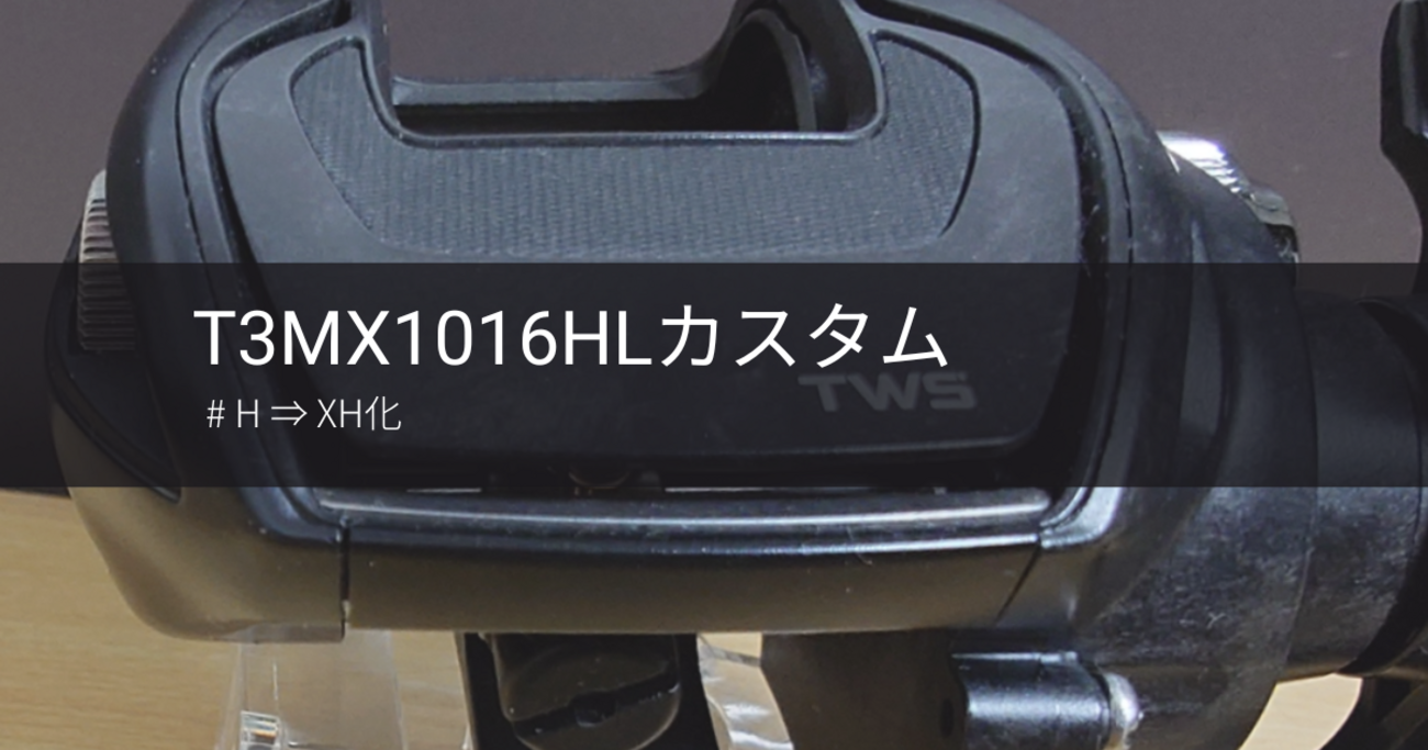ダイワ T3 MX カスタムのご紹介 - gagarablog