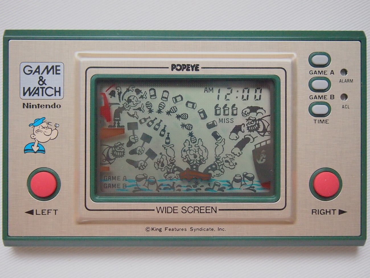 第11作】 PP-23 ポパイ - どこでもGAME&WATCH ～ゲームウオッチ全機種 