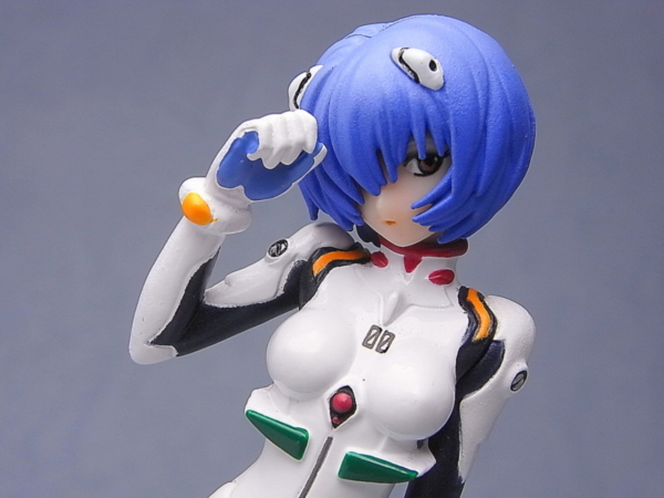 ヤングエース Vol.6 付録 綾波レイ プラグスーツver. フィギュア 