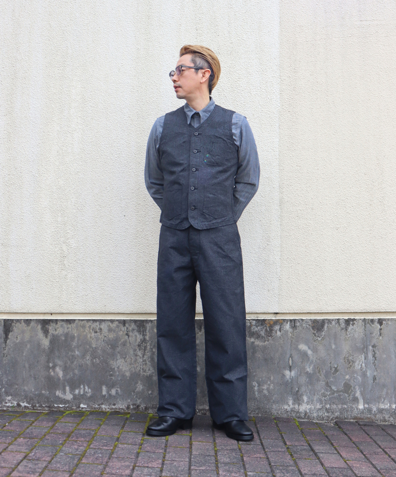 CUSHMAN /クッシュマンの 30年代のクラシカルな 人気定番シャンブレー 