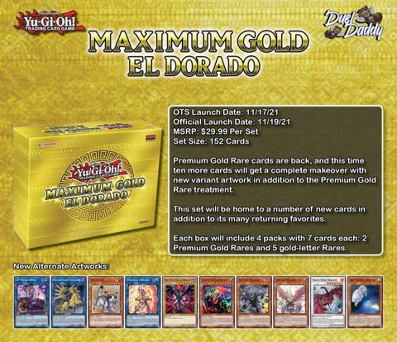 Maximum Gold El Dorado 収録リスト判明！ - カードゲーマーによる投資術