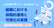 DMARCポリシー p=rejectへ 組織における段階的運用と可視化の実践 