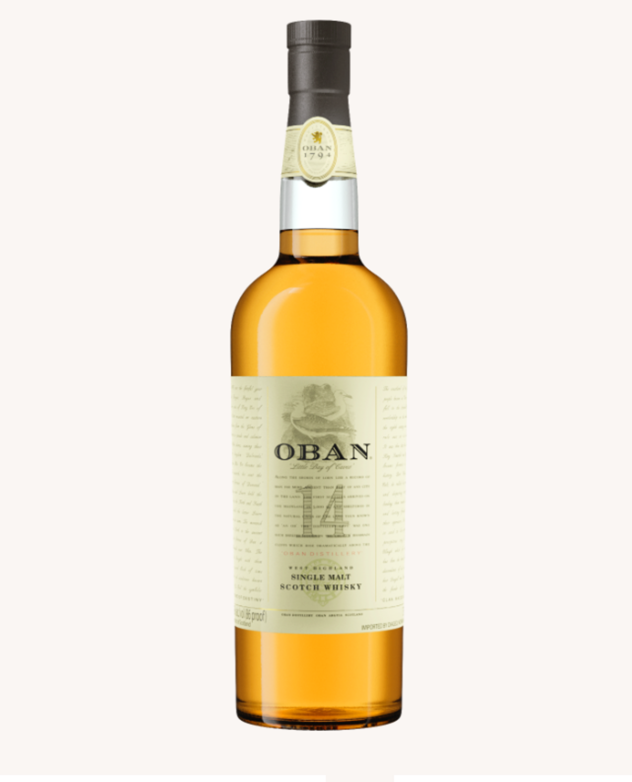 【まいど】【欧州購入品】OBAN 14年 シングルモルトウイスキー chaplin_5000281005447
