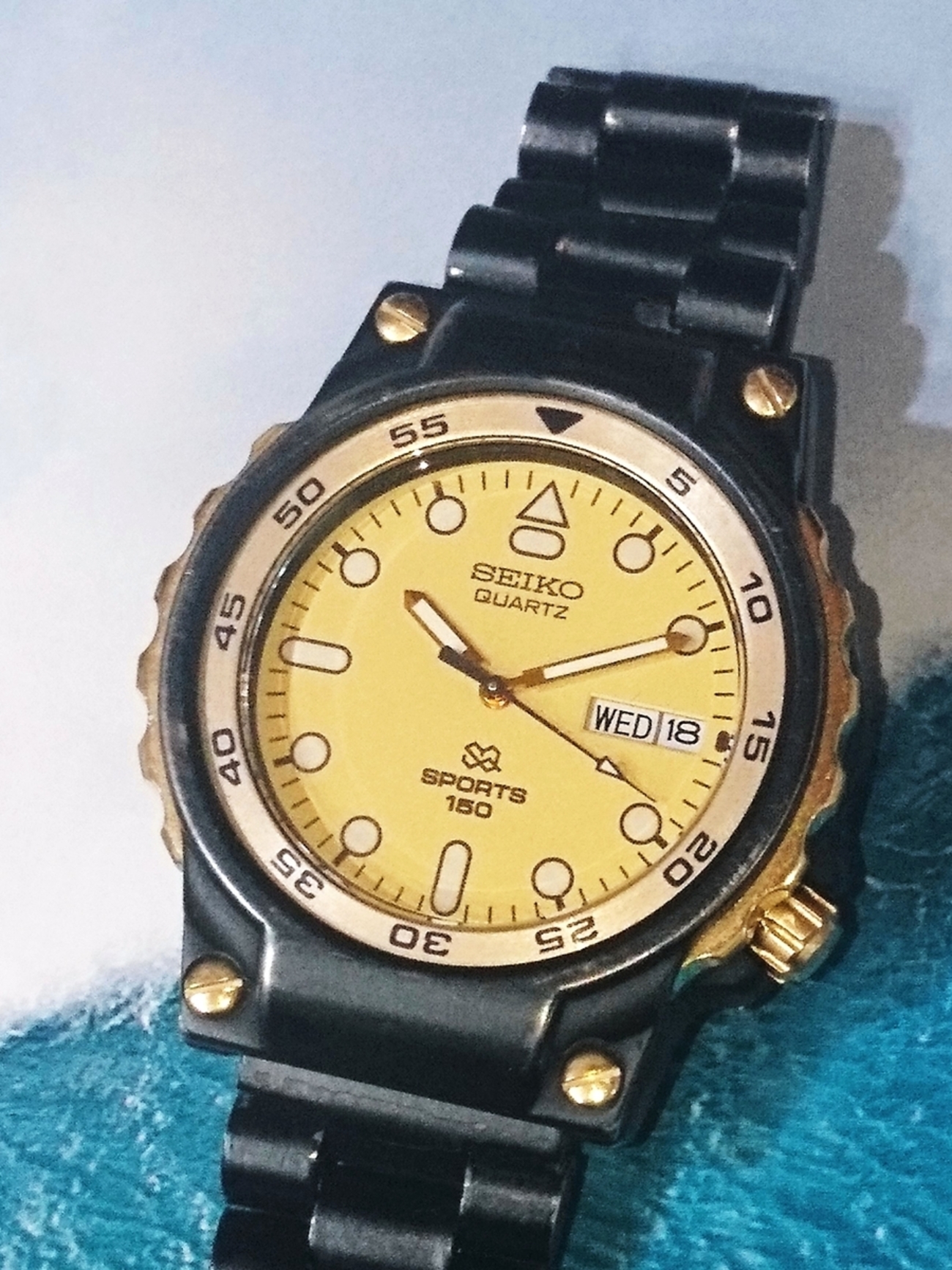 SEIKO 5H23-6379】BLACK PVD ユニークケースダイバー - 無駄遣い備忘録